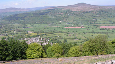 Govilon below the Sugar Loaf