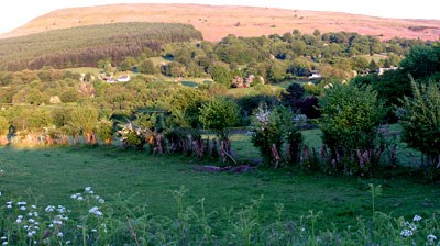 The Blorenge behind Govilon